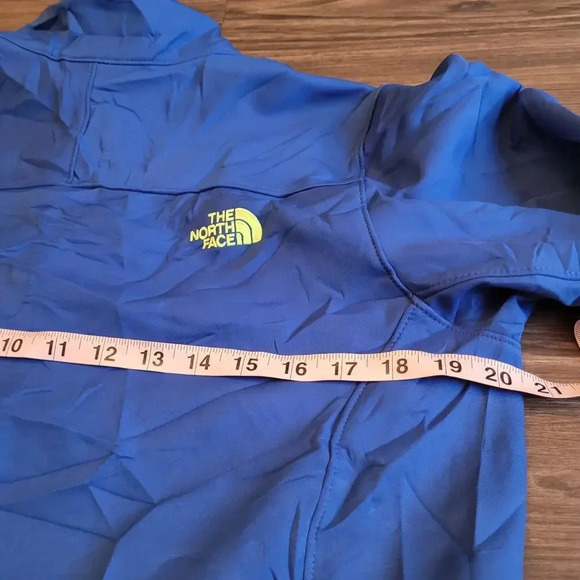 The North Face Boys Windwall Full Zip Fleece Line XL 18-20 Polyester Jacket Blue - Picture 6 of 10